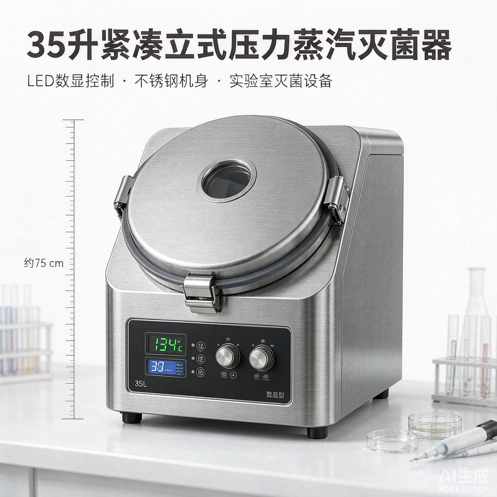 立式压力蒸汽灭菌器（数显型）YX-35L