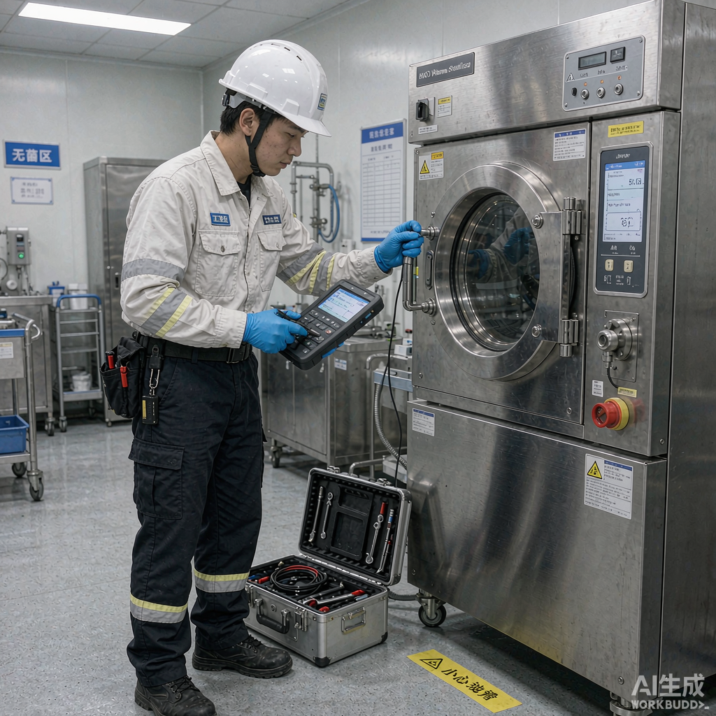 我司完成某市人民医院消毒供应中心批量灭菌设备交付验收